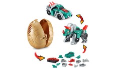 Switch & Go® Hatch & Roaaar Egg Triceratops Race Car™
